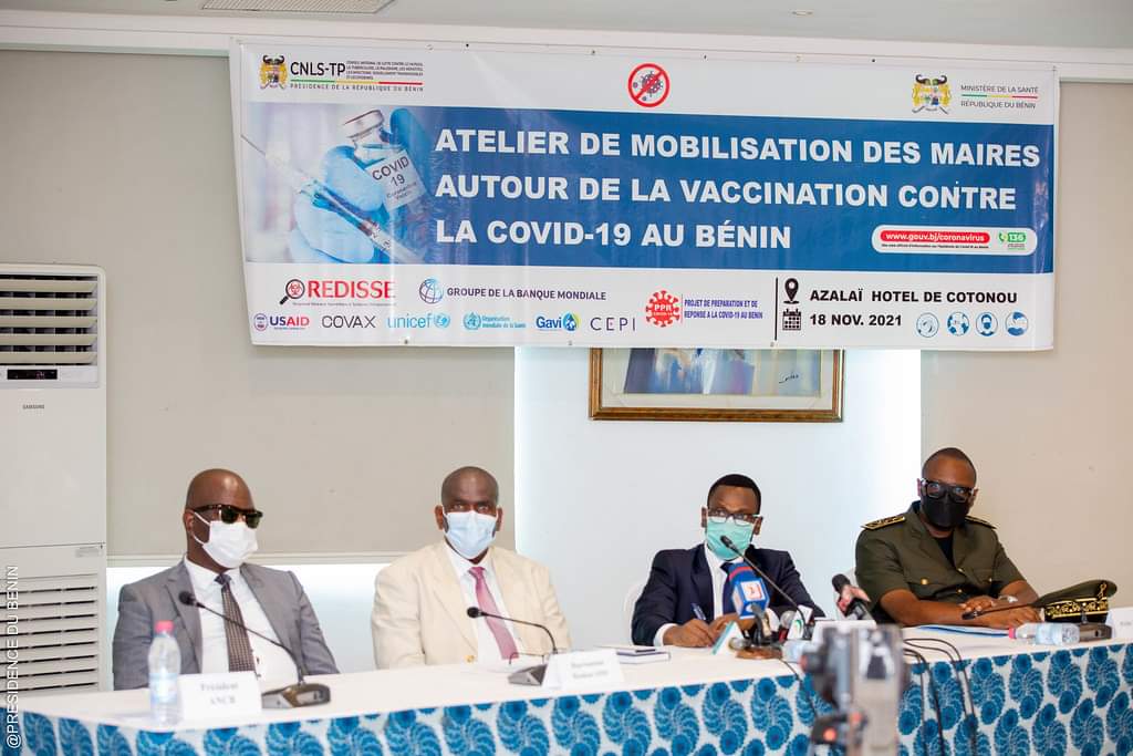 Croisade contre la pandémie de la Covid-19 au Bénin : Les maires et les leaders religieux s'engagent pour l'atteinte des résultats